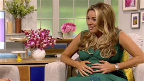 pregnant claire sweeney heads home to liverpool daily