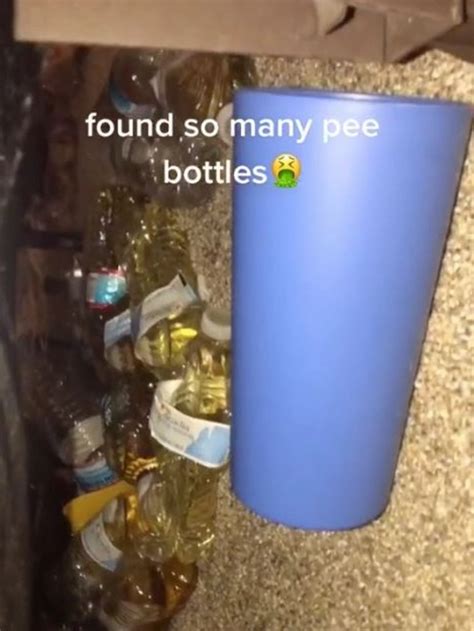 woman discovers bottles full of pee in sister s bedroom au