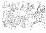 Coloring Barbie Pages Three Musketeers Friends Lego Lola Bunny Print sketch template