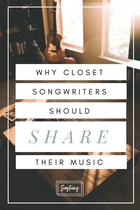 Why You Should Share Your Music Songfancy Songwriting Tips And