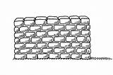 Mur Brique Briques Bricks Vecteur Trendmetr sketch template