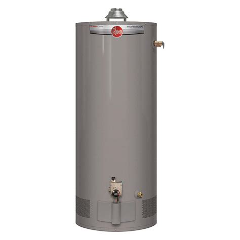 rheem professional classic atmospheric  gallon natural gas water heater   year limited