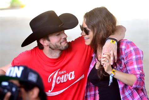 mila kunis and ashton kutcher best quotes about each other popsugar celebrity
