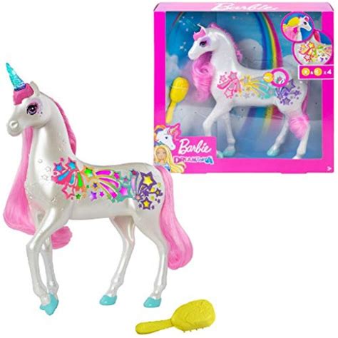 barbie dreamtopia brush  sparkle unicorn  lights  sounds