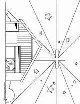 Coloring Bethlehem Christmas Star Pages Color Stars Nativity Hellokids Choose Board Getdrawings Getcolorings Most sketch template