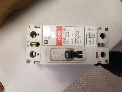 eaton amp  pole molded case circuit breakers fd  ebay