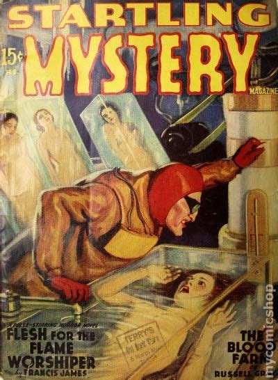 startling mystery magazine  popular publications pulp comic books