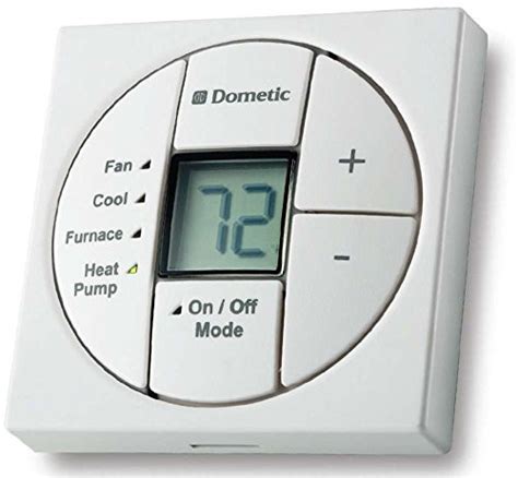 dometic thermostat single zone lcd control kit white rvsuppliescom