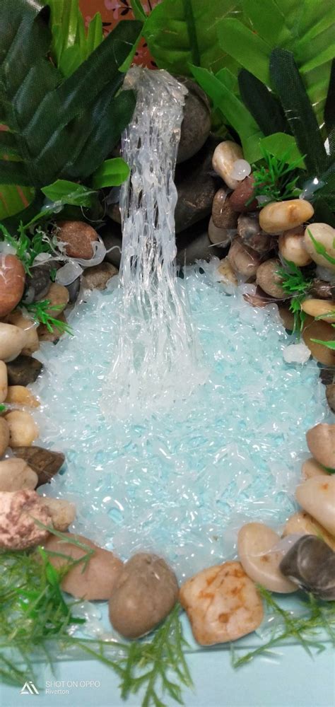 Hot Glue Waterfall Fairy Garden Diy Christmas Tree Decorations Diy