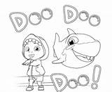 Cocomelon Coloring Pages Baby Shark Wonder Printable Kids Christmas Children sketch template