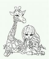 Dragonne Giraffe Jadedragonne Coloriages Thérapie Cutie sketch template