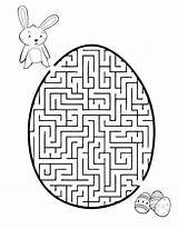 Easter Maze Printable Pages Coloring Kids Egg Mazes Activity Print Printables Activities Bunny Sheets Games Adults Sheknows Crafts Drawing Eggs sketch template