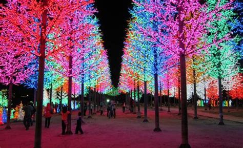 beautiful christmas scenes around world icity city of digital lights malaysia image