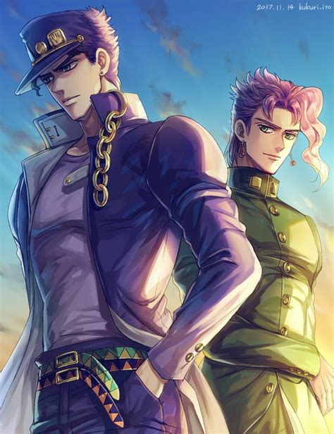 Jotaro X Kakyoin Jojos Bizarre Adventure Jotaro Jojo