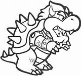 Bowser sketch template