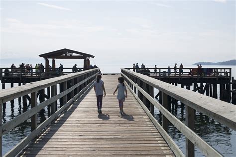 walking   pier