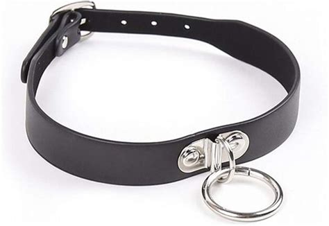 hot body safegay leather collar bdsm sex toys leash ring