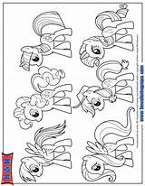 Pony Little Coloring Pages Friendship Girls Magic Equestria Unicorn Da Kids Mlp Colouring Books Craft Drawing Rainbow Dash Para Colorir sketch template