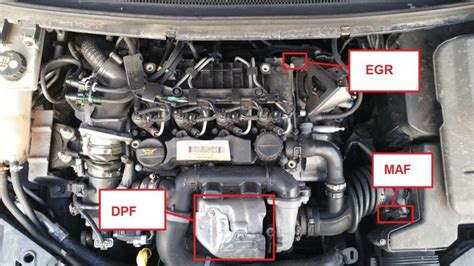 ford focus engine parts diagram