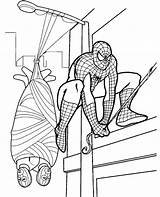 Spiderman Coloring Pages Man Spider Colouring Kids Topcoloringpages Cool Print sketch template