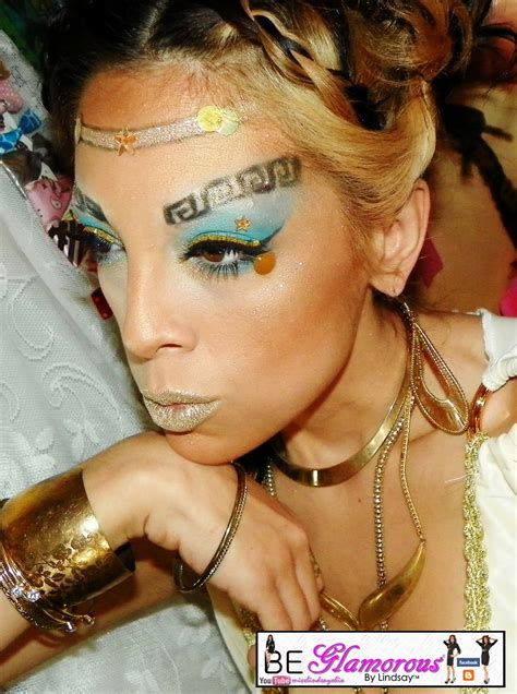 Be Glamorous By Lindsay Greek Goddess Hair And Makeup