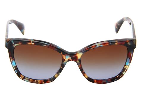 prada cat eye sunglasses in blue lyst