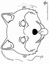 Mask Corgi Dog Coloring Printable Masks Color Breeds Different Kids sketch template