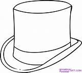 Hat Draw Coloring Hatter Mad Cartoon Colouring Pages Tophat Step Drawing Hats Sketch Template Clipart Sombreros Clip Clipartmag Party Google sketch template