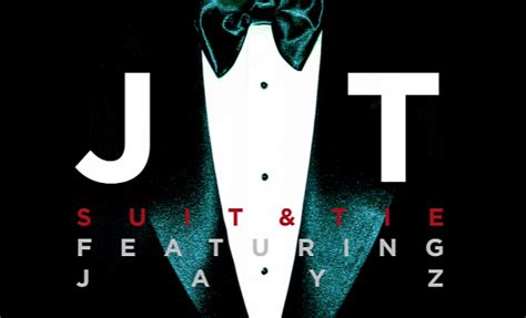justin timberlake s suit and tie featuring jay z single released