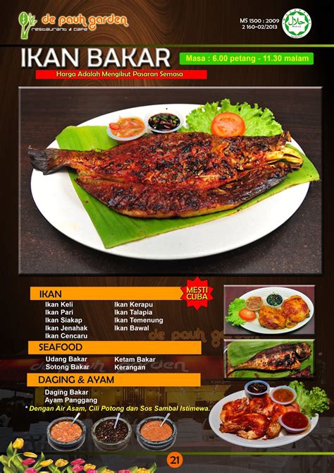 de pauh garden ikan bakar