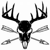 Arrows Bow Archery Decal Skulls Clipartmag Moose sketch template