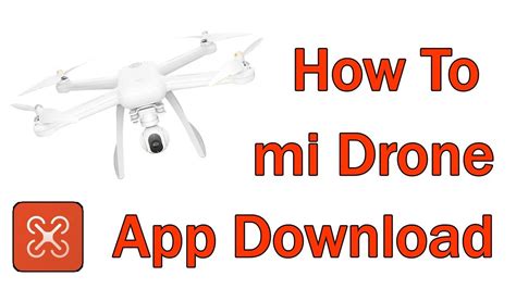 mi drone app mi drone app kese  kare youtube