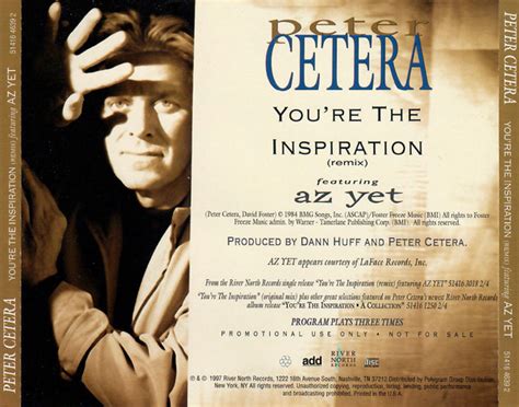 peter cetera featuring az  youre  inspiration remix