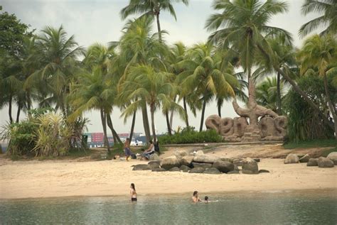 sentosa island singapore map facts location  pictures