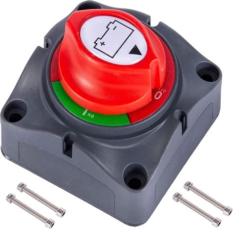 battery disconnect switch   battery isolator power cut  master