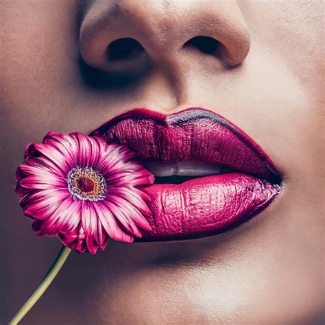 Premium Ai Image Photo Sexy Seduction Woman Lips Passion Lip Sensual