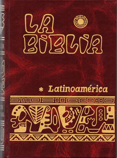 biblia latinoamerica bolsillo pasta dura rojoguindo catol