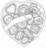 Coloring Pages Candy Valentine Box Kids Janbrett Jan Printable Sheets Brett Template Click Subscription Downloads Foods Labels Aimoo Forum4 sketch template