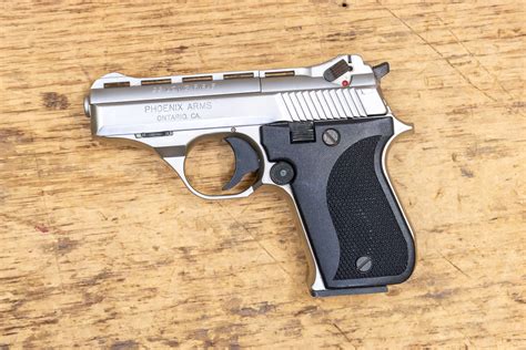 phoenix arms hp  lr   stainless  trade  pistol sportsmans outdoor superstore