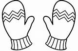 Gloves Coloring Pages Clipart Clipartbest Fashion sketch template