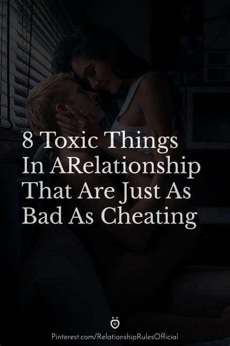 8 toxic things in a relationship that are just as bad as cheating