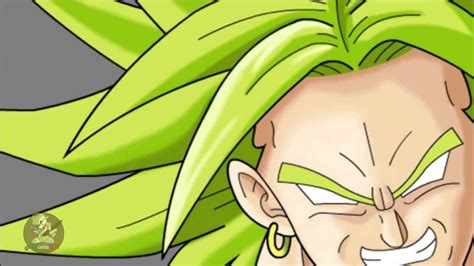 Speed Painting Broly The Legendary Super Saiyan Youtube
