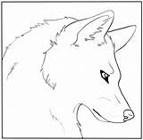 Head Lineart Canine Orig00 Fs71 sketch template