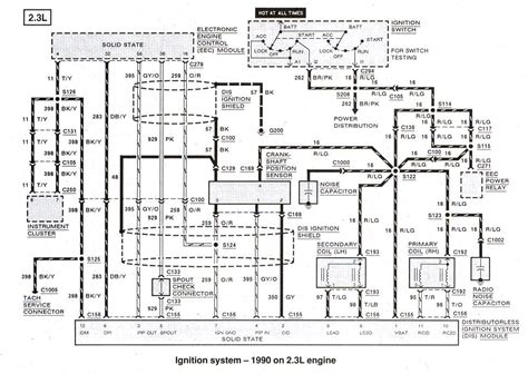 ford ranger wiring diagram  fab side