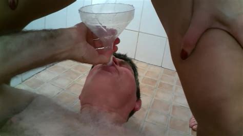 Grandpaps Must Drink The Pee Of 4 Girls With Funnel Xhamster