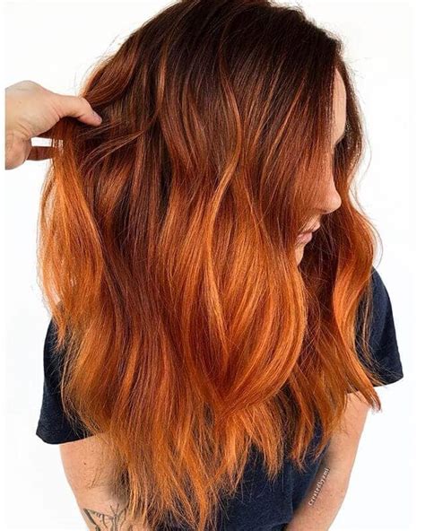 vibrant fall hair color ideas  accent   hairstyle