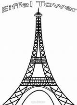 Eiffel Tower Coloring Pages Kids Printable Paris Cool2bkids Drawing Mandala Book Colouring Eifel Line Monuments Getdrawings Cricut Towers Patterns sketch template