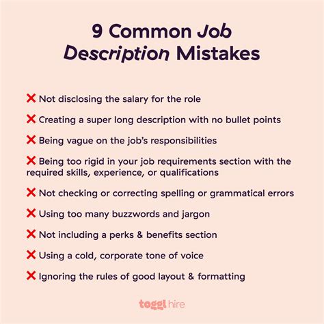 creative job description examples  inspiration toggl hire