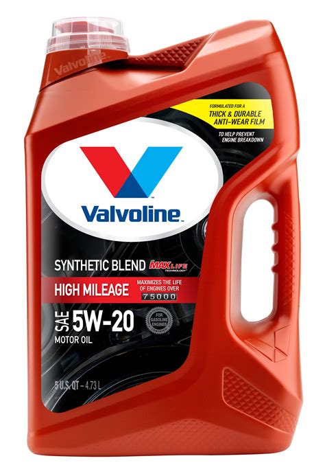valvoline   maxlife high mileage motor oil qt walmartcom