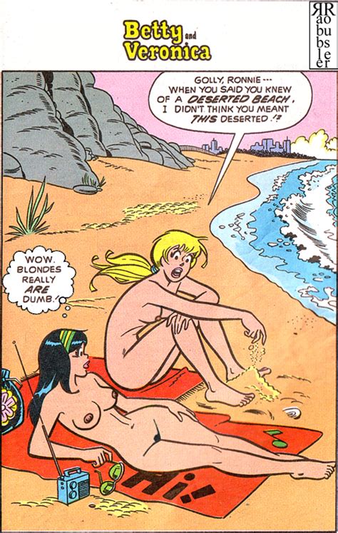 Rule 34 2girls Archie Comics Ass Beach Betty And Veronica Betty